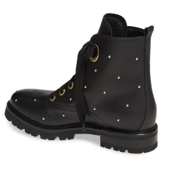 AGL Studded Combat Boot - Picture 2 of 11